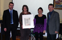 Remise du diplome de certification ISO 9001 :2008.