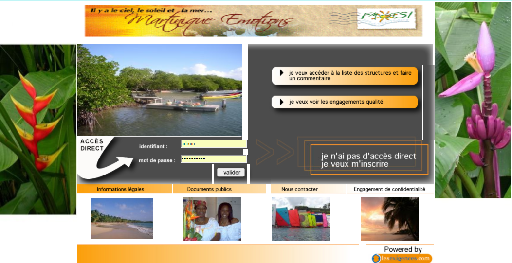 Démarche Qualité Collective des OTSI de Martinique