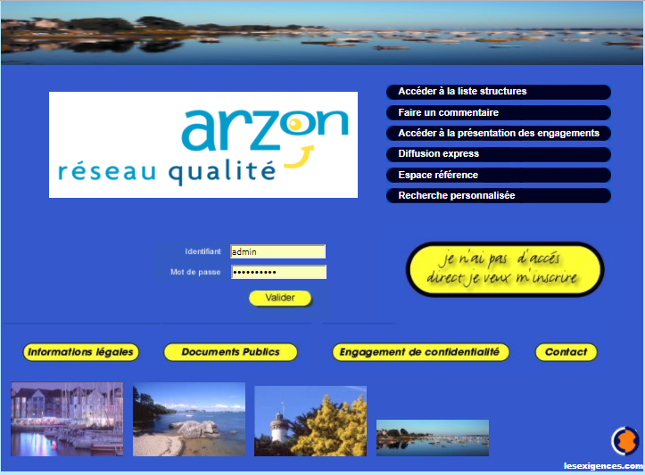 Qualité Destination - ARZON Qualité Destination - ARZON