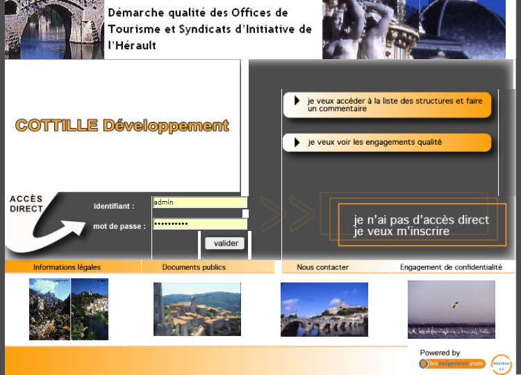 Le Départementale de l'HÉRAULT - exemple d'organisation de la démarche